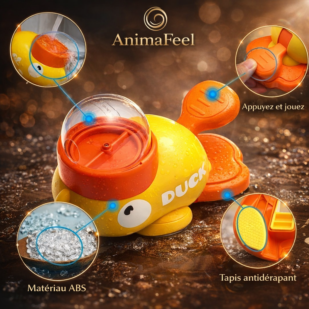 L'Éveil Ludique – Distributeur Interactif "Canard" pour Chien & Chat