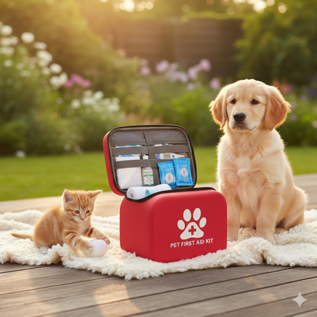 Trousse premiers secours chien chat nomade - kit urgence voyage AnimaFeel
