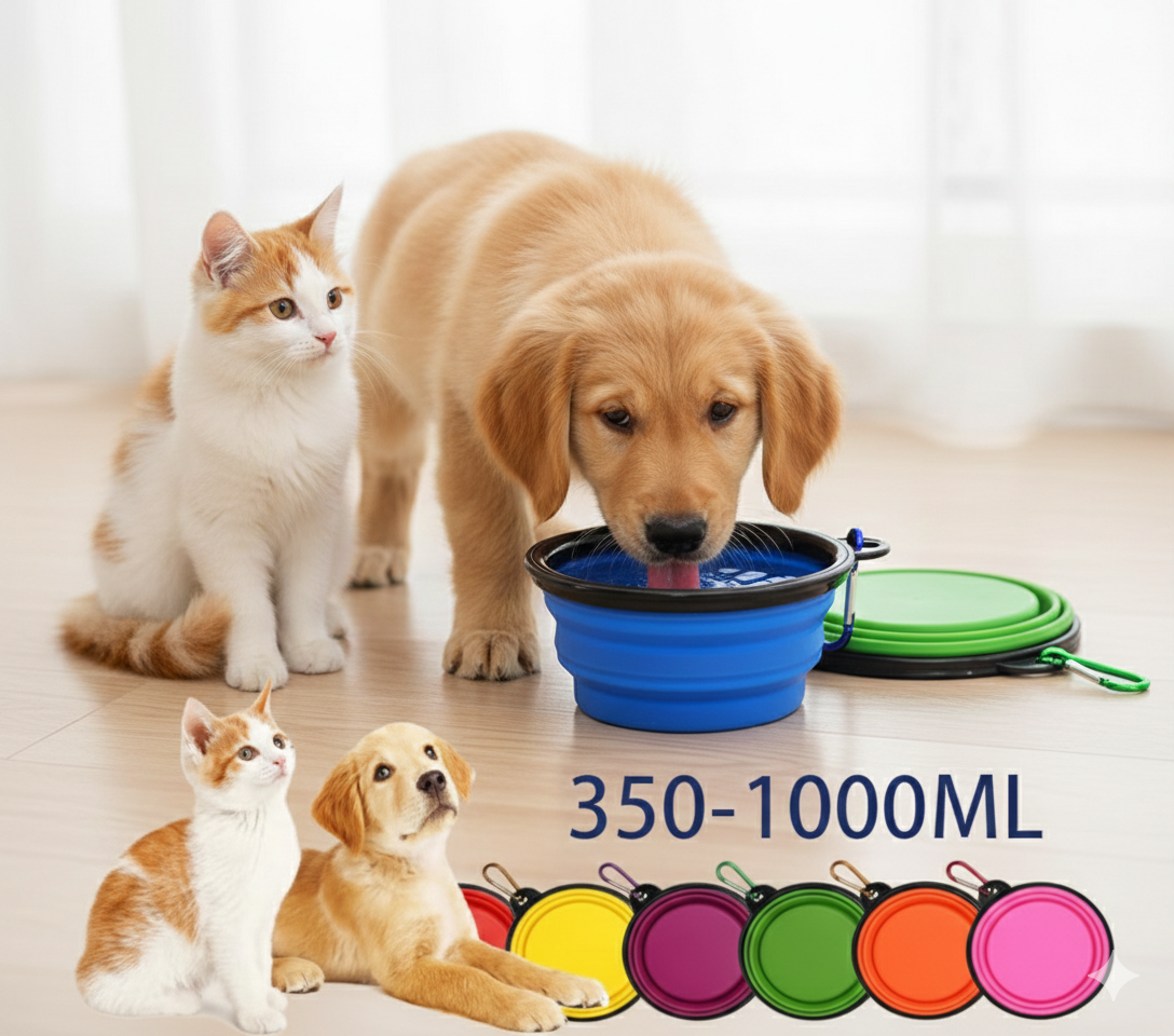 L'Escapade Nomade – Gamelle Pliable 2-en-1 en Silicone Premium