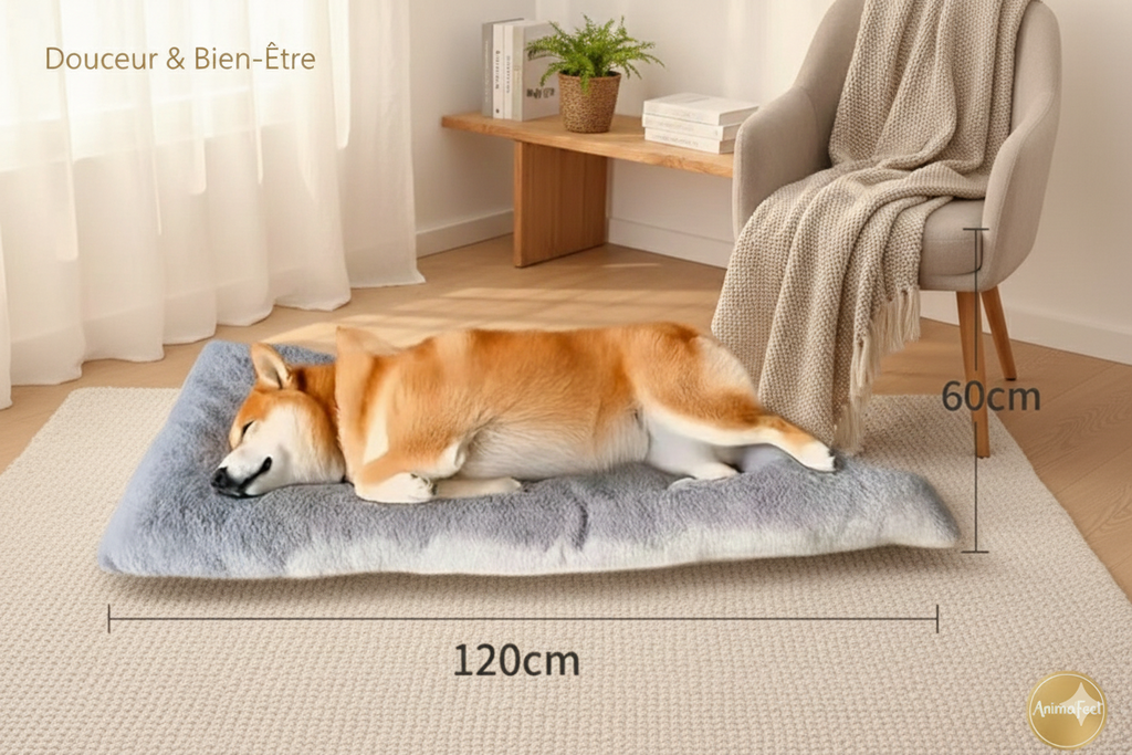 L'Écrin Serein – Canapé-Matelas en Velours de Fibre Haute Densité