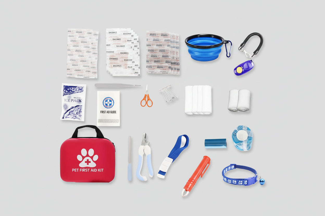 Trousse de Premiers Secours Chiens & Chats – L’Essentiel Nomade « Sérénité »