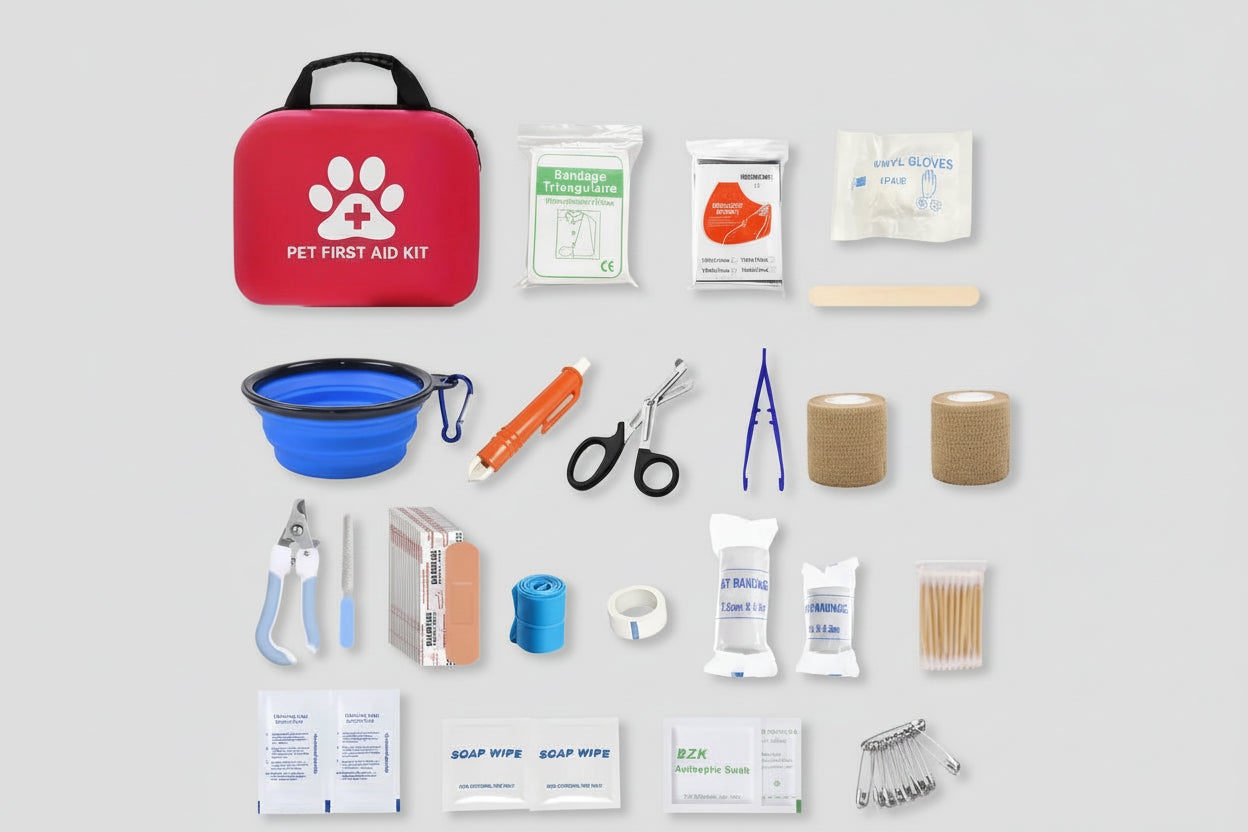 Trousse de Premiers Secours Chiens & Chats – L’Essentiel Nomade « Sérénité »