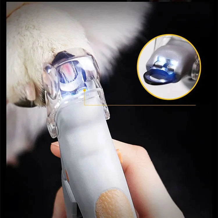 Coupe-Ongles LED Professionnel – Coupe Sécurisée pour Animaux
